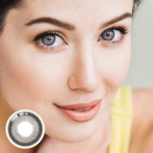 Luminous Purple Prescription Yearly Contact Lenses