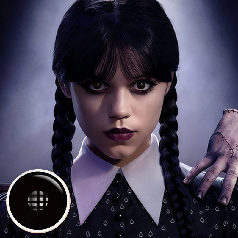Screen Black Costume Yearly Contact Lenses