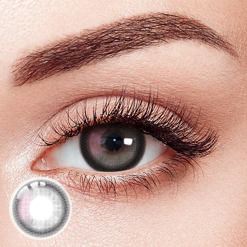 Blackberry Pink Yearly Contact Lenses