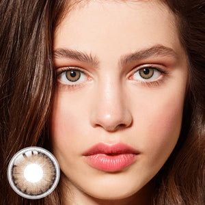 Jasmine Brown Prescription Yearly Contact Lenses