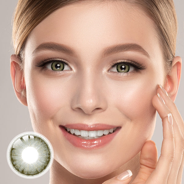 Jasmine Grey Prescription Yearly Contact Lenses