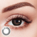 Oatmeal Black Yearly Contact Lenses