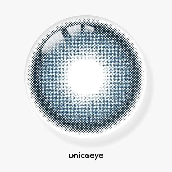 Baroque Blue Prescription Yearly Contact Lenses