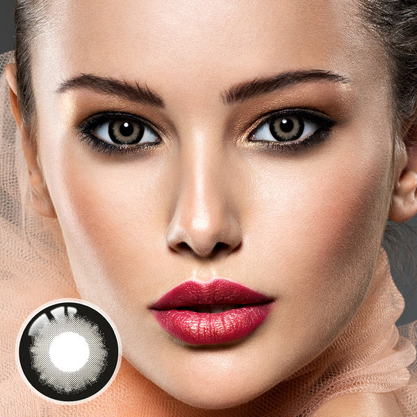 Mochi Grey Prescription Yearly Contact Lenses