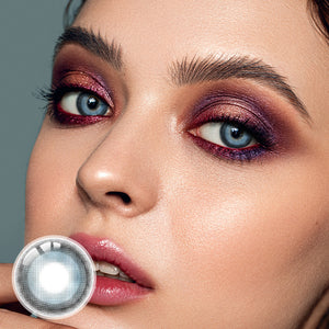 Polar Glacier Blue Prescription Yearly Contact Lenses
