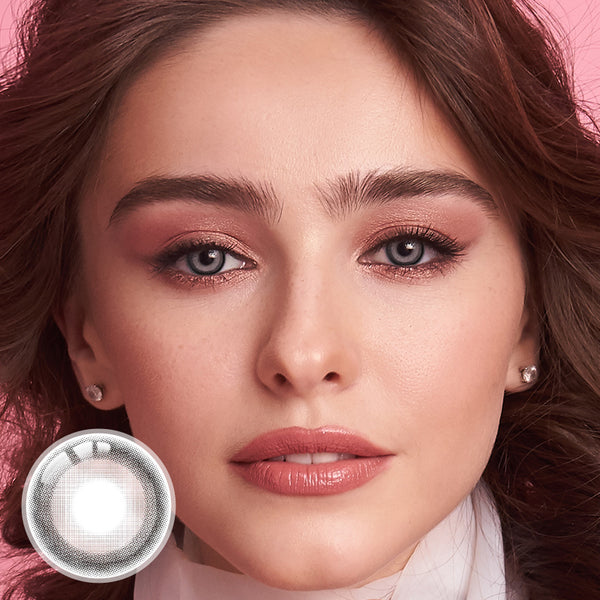 Polar Glacier Grey Prescription Yearly Contact Lenses