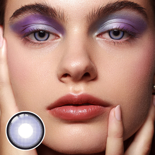Fuse Purple Prescription Yearly Contact Lenses