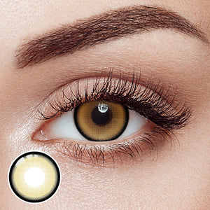 Fuse Yellow Yearly Contact Lenses