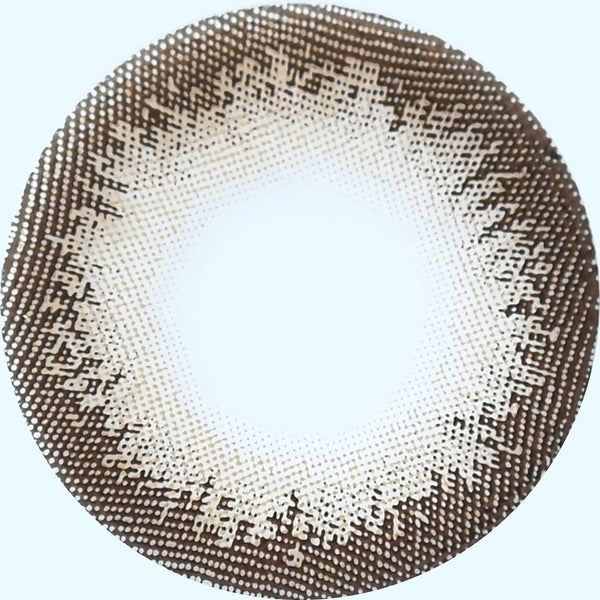 Gingerbread Brown Prescription Yearly Contact Lenses
