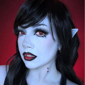 Ruby Red Yearly Contact Lenses