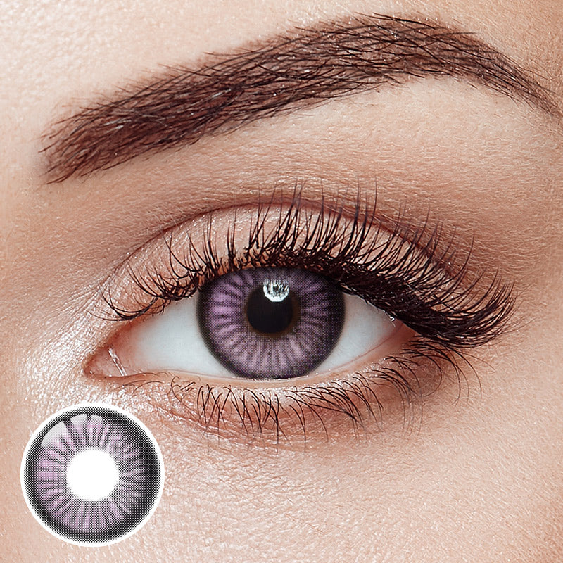 Vintage Purple Yearly Contact Lenses