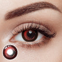 Raspberry Red Yearly Contact Lenses