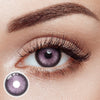 Crystalline Purple Yearly Contact Lenses