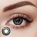 Snowfall Black Yearly Contact Lenses