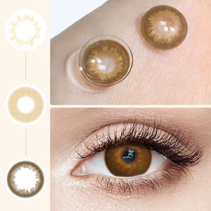 Immersing Brown 6 Months Contact Lenses