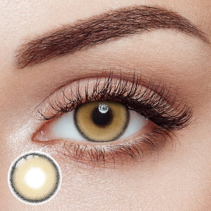 Mia Brown Prescription Yearly Contact Lenses