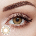 Little Wild Cat Brown Prescription Yearly Contact Lenses