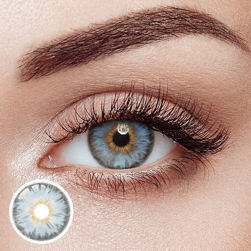 Siri Blue Prescription Yearly Contact Lenses