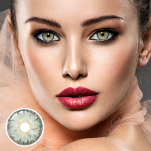 Siri Green Prescription Yearly Contact Lenses