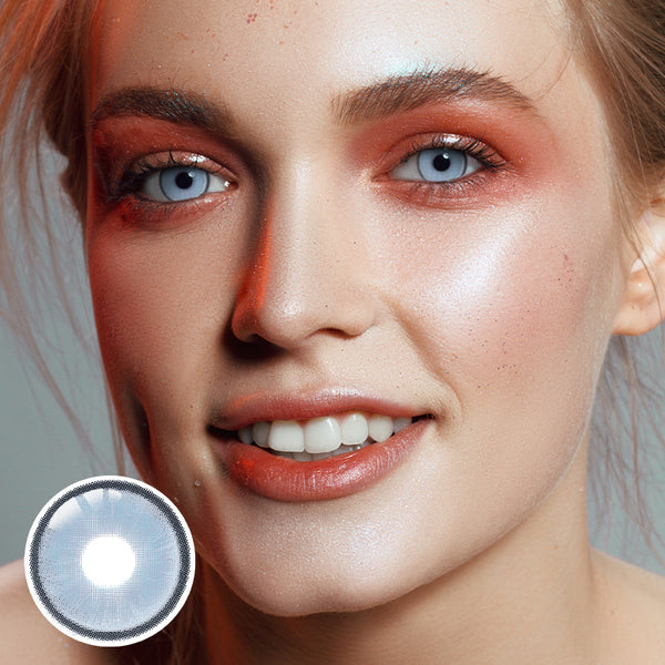 Manhattan Blue Prescription Yearly Contact Lenses