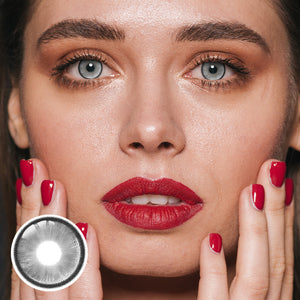 Chicago Gray Prescription Yearly Contact Lenses
