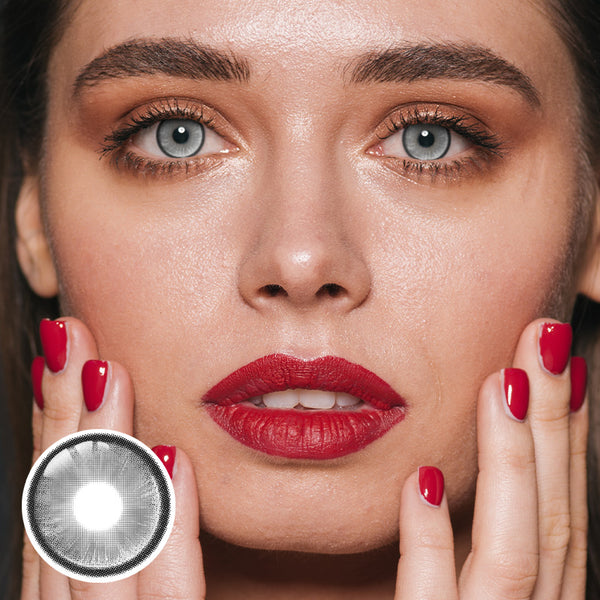 Chicago Gray Prescription Yearly Contact Lenses