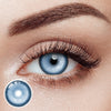 Koi Fantasy Sea Blue Prescription Yearly Contact Lenses