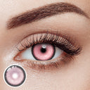 Koi Dream Pink Prescription Yearly Contact Lenses