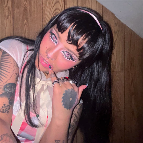 Koi Dream Pink Prescription Yearly Contact Lenses