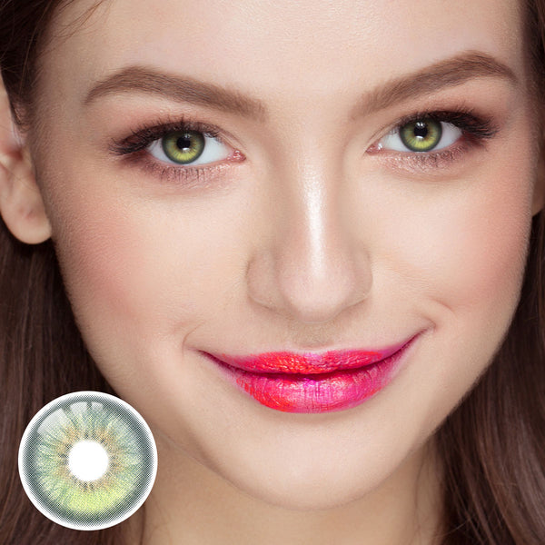 Casablanca Green Yearly Contact Lenses