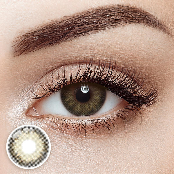 Miki Brown Yearly Contact Lenses