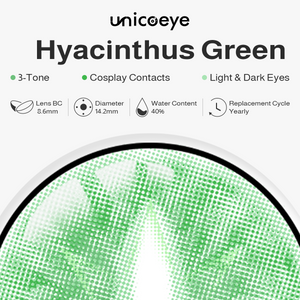 Hyacinthus Green Costume Yearly Contact Lenses