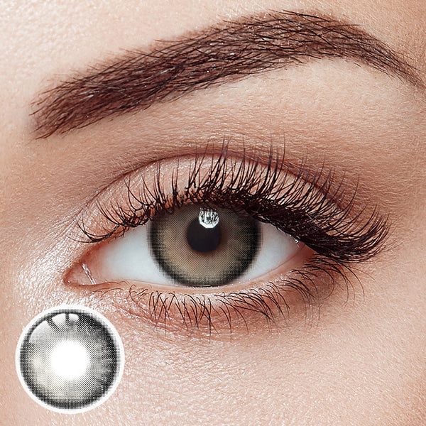 Noir Gray Prescription Yearly Contact Lenses