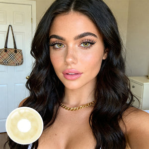 Pixie Brown Yearly Contact Lenses
