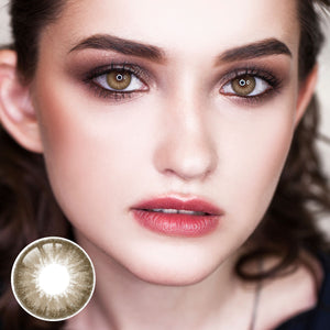 Sienna Brown Prescription Yearly Contact Lenses