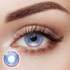 Papillon Blue Costume Prescription Yearly Contact Lenses