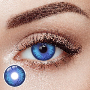 Enchantress Purple Costume Prescription Yearly Contact Lenses
