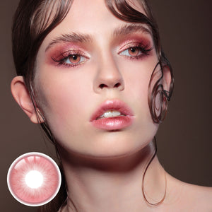 Ruby Pink Yearly Contact Lenses