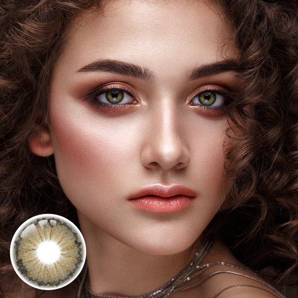 Thorns Brown Prescription Yearly Contact Lenses