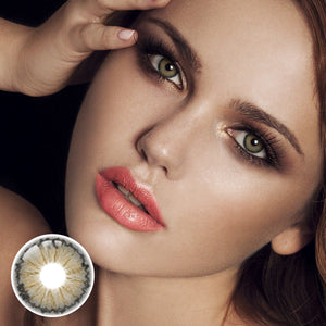 Thorns Gray Prescription Yearly Contact Lenses