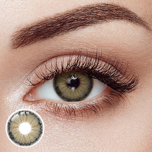 Thorns Gray Prescription Yearly Contact Lenses