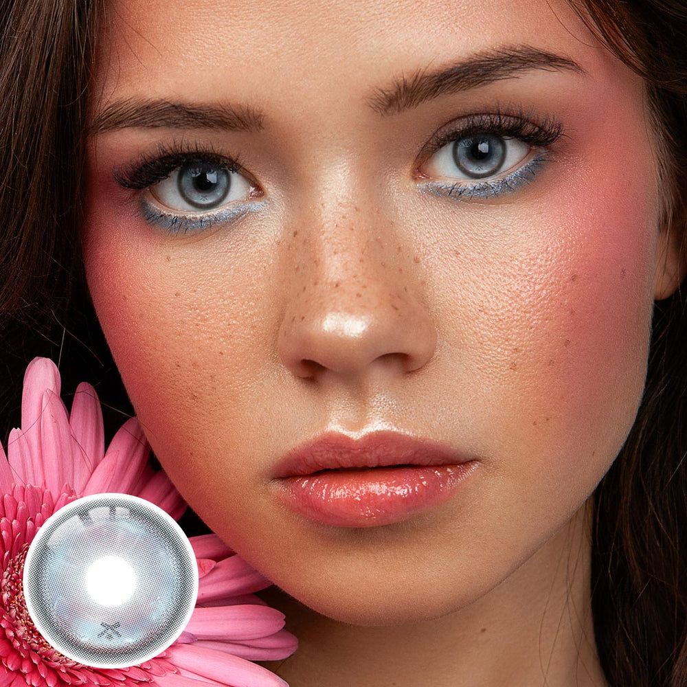 Rosewood Blue Prescription Yearly Contact Lenses