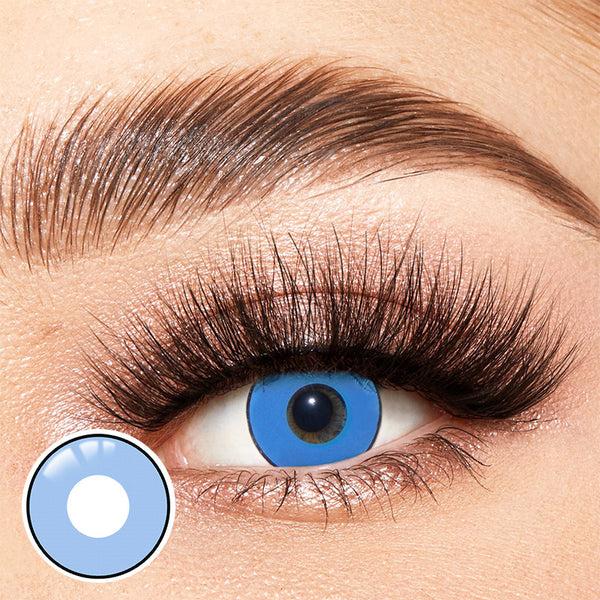 Manson Blue Costume Yearly Contact Lenses