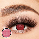 Mesh Red Costume Yearly Contact Lenses