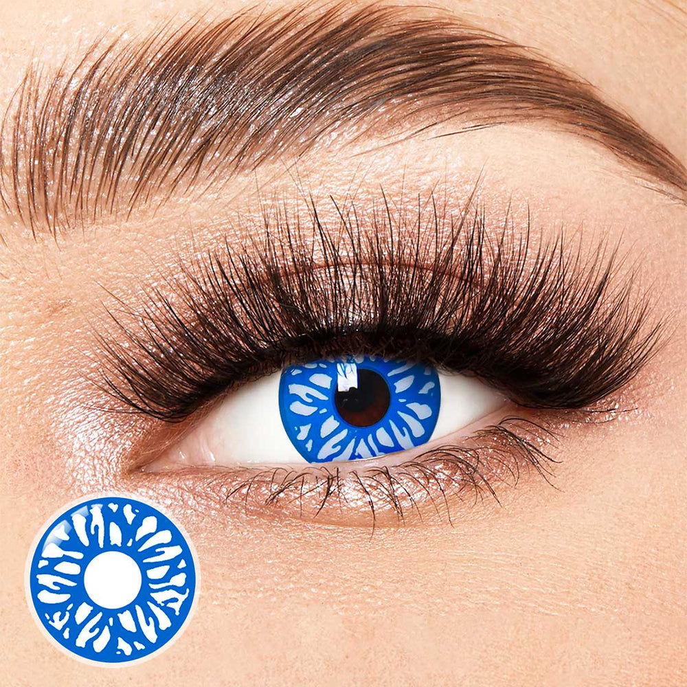 Underworld Selene Blue Costume Yearly Contact Lenses
