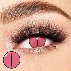 Kamado Nezuko Rose Costume Yearly Contact Lenses