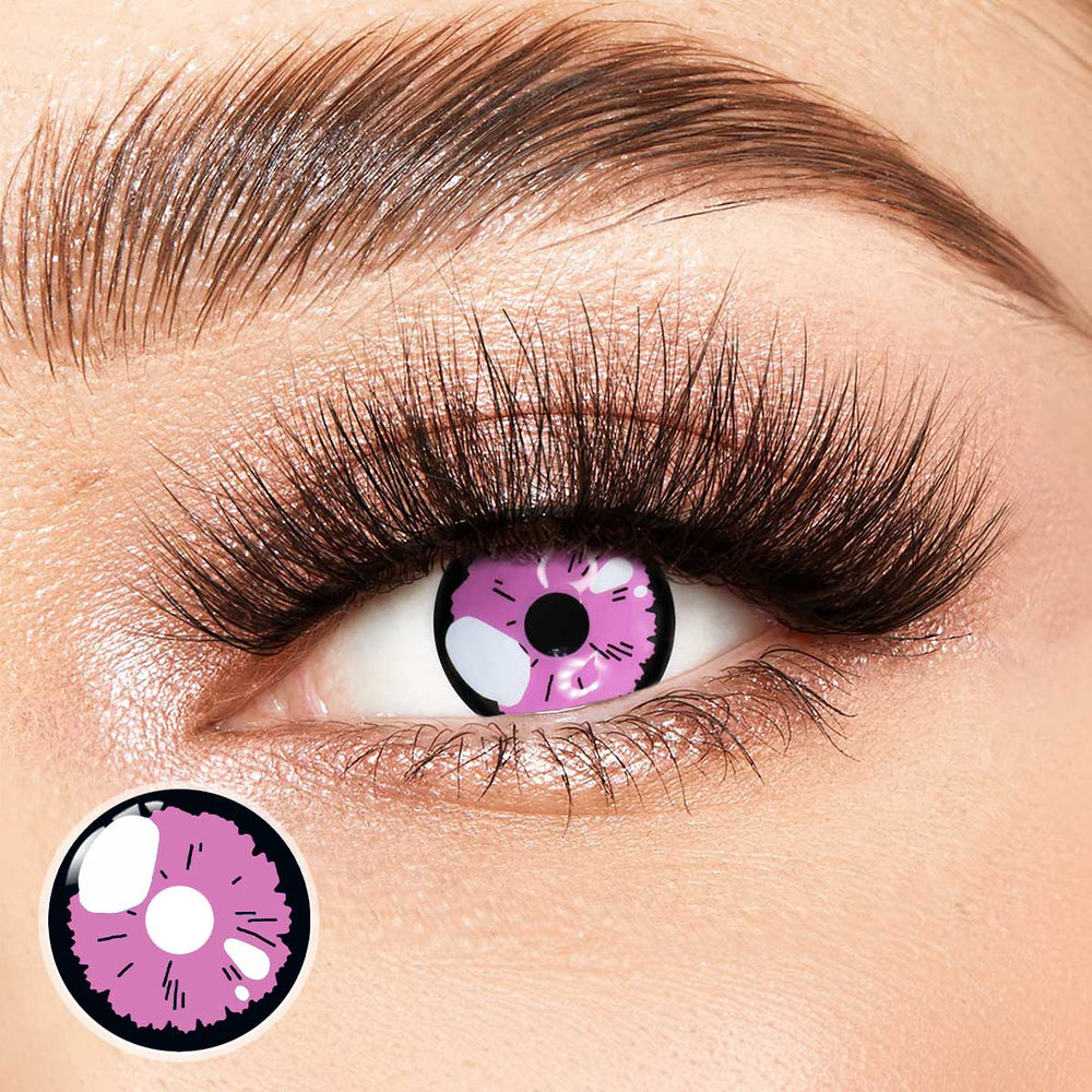 Anime Bling Purple Costume Yearly Contact Lenses