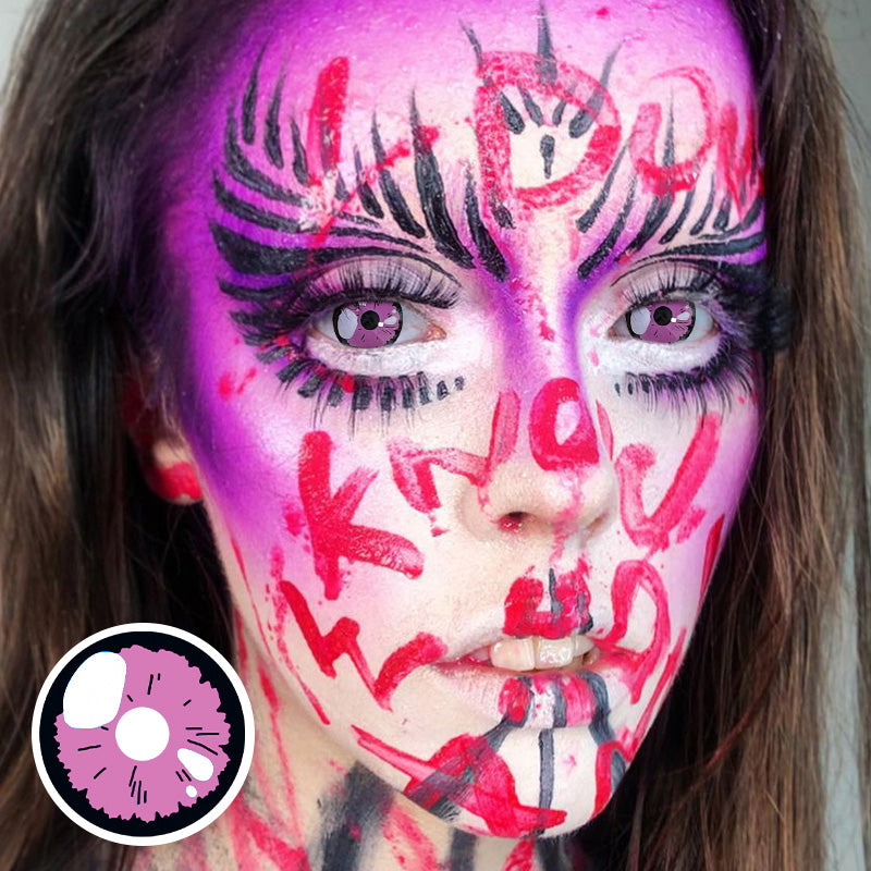Anime Bling Purple Costume Yearly Contact Lenses
