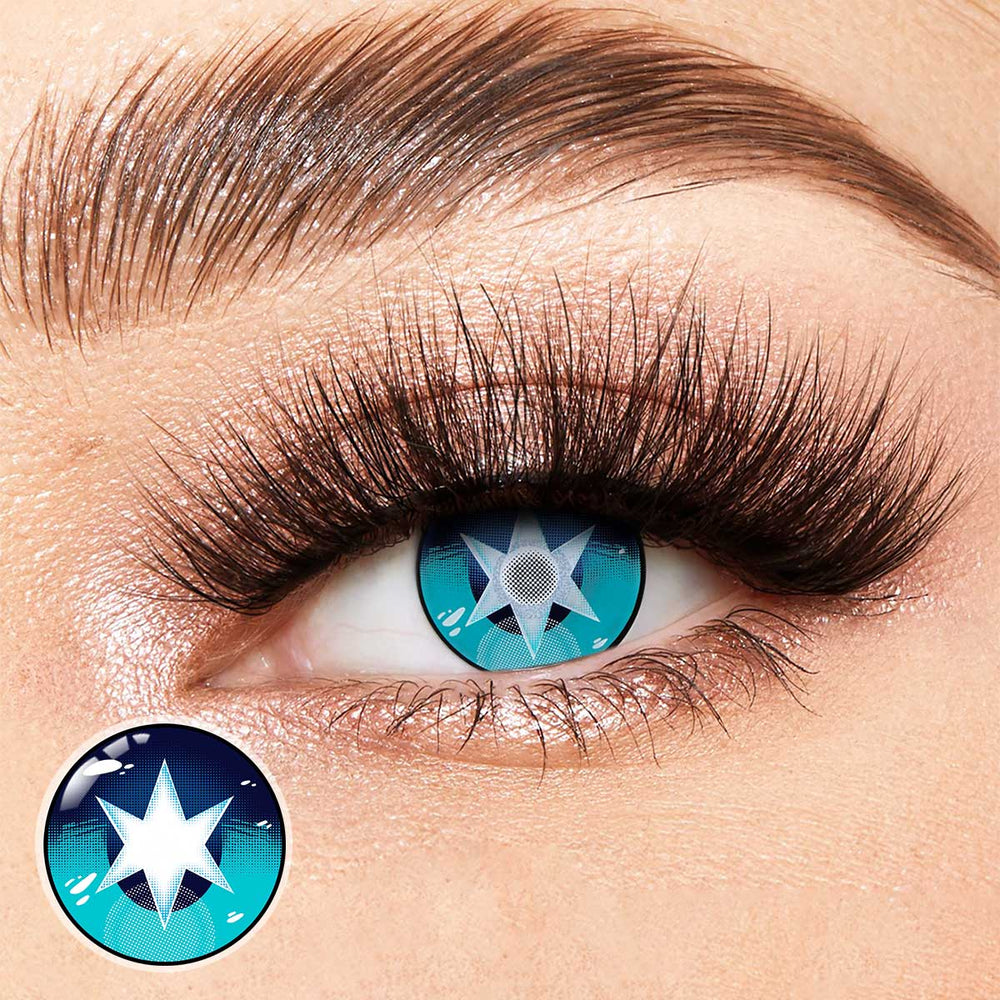 Hoshino Blue Costume Yearly Contact Lenses