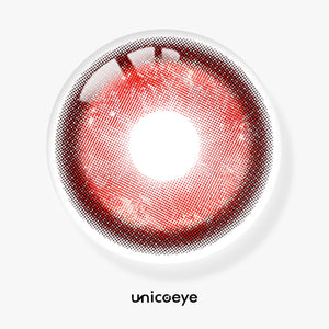 Thermo Aura Red Prescription Yearly Contact Lenses | 2 Pcs